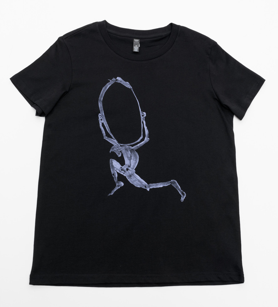 Lunging Sisyphus (Bowl) detail 2021 – Women's T-shirt
