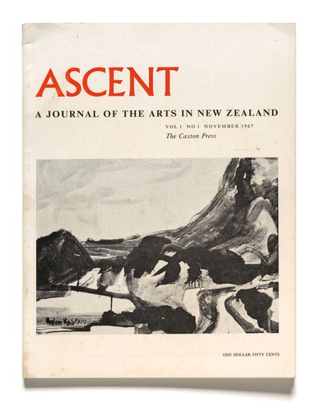 Ascent: A Journal of the Arts in New Zealand, vol.1, no.1, November 1967, The Caxton Press, Christchurch