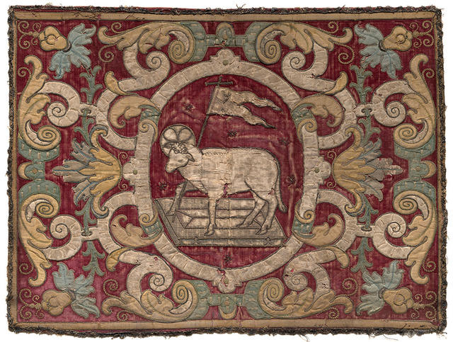 Dalmatic Panel, Agnus Dei [Lamb of God]