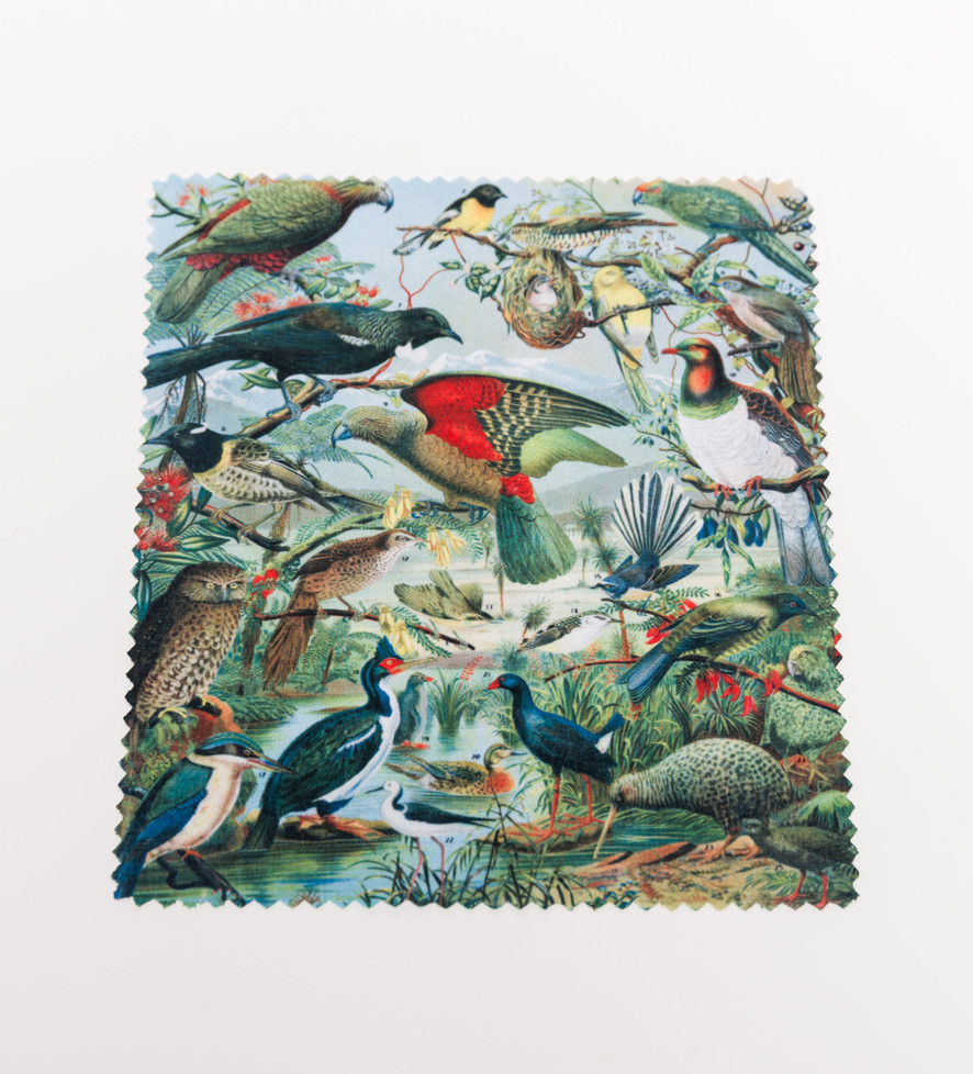 NZ Native Birds – Lens Cloth SOLD OUT