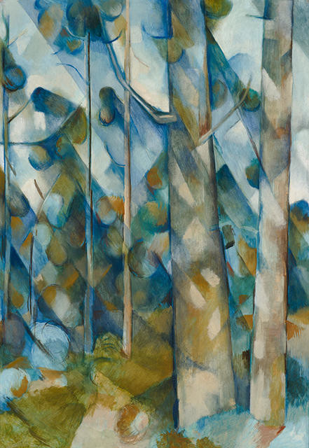 Kauri tree landscape by Colin McCahon